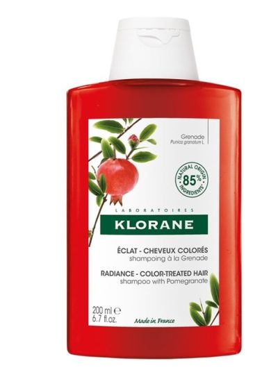 Klorane Radiance Shampoo szampon do włosów farbowanych 200ml