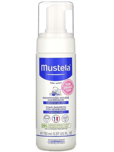 Mustela Foam Shampoo For Newborns szampon w piance dla niemowląt 150ml