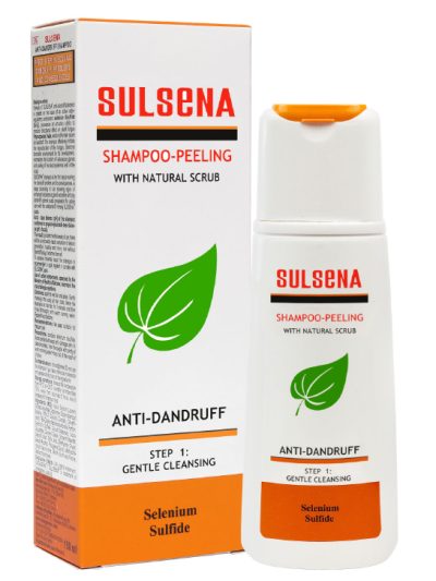 Sulsena Anti-Dandruff przeciwłupieżowy szampon z naturalnym peelingiem 150ml