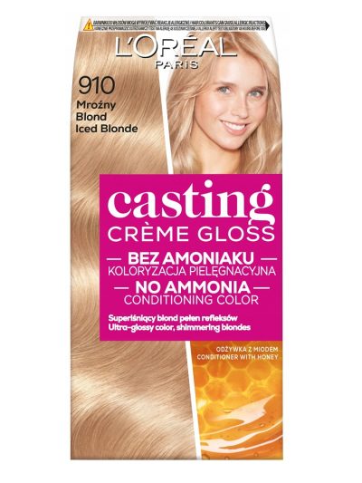 L'Oreal Paris Casting Creme Gloss farba do włosów 910 Mroźny Blond