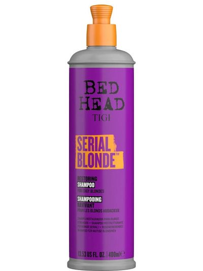 Tigi Bed Head Serial Blonde Shampoo szampon do zniszczonych włosów blond 400ml