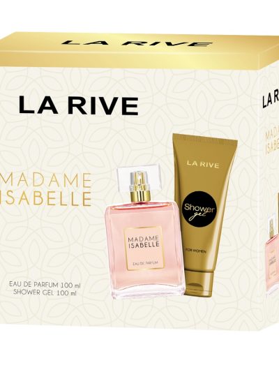 La Rive Madame Isabelle zestaw woda perfumowana spray 100ml + żel pod prysznic 100ml