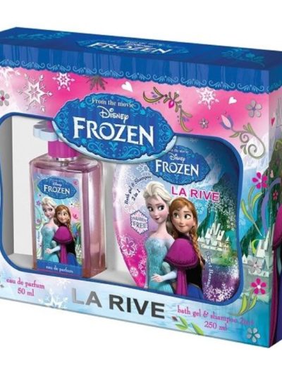 La Rive Disney Frozen zestaw woda perfumowana spray 50ml + szampon i żel pod prysznic 2w1 250ml