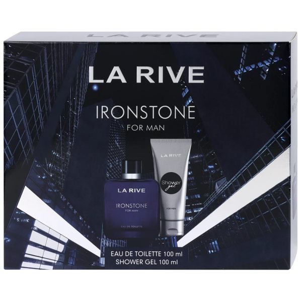 La Rive Ironstone For Man zestaw woda toaletowa 100ml + żel pod prysznic 100ml