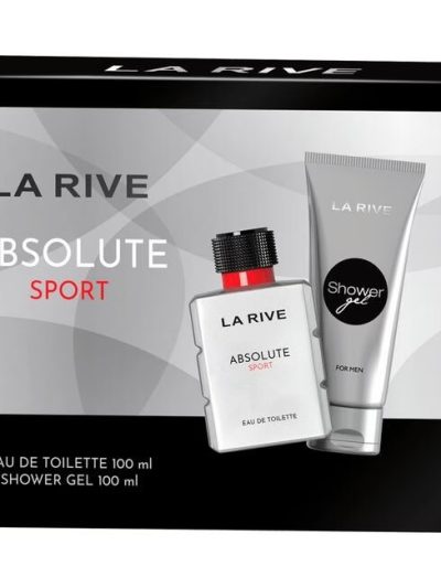 La Rive Absolute Sport Men zestaw woda toaletowa spray 100ml + żel pod prysznic 100ml