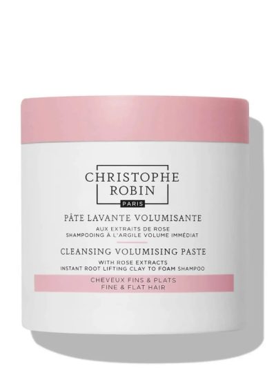 Christophe Robin Cleansing Volumizing Paste With Rose Extracts oczyszczający szampon w formie pasty unoszący włosy u nasady 250ml