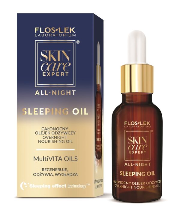 Floslek Skin Care Expert całonocny olejek odżywczy 30ml