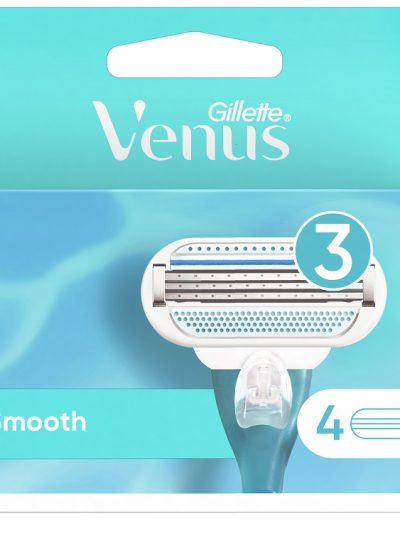 Gillette Venus Smooth wymienne ostrza do maszynki do golenia dla kobiet 4szt