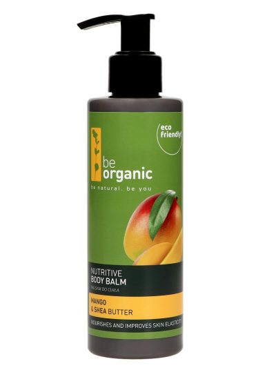 Be Organic Nutritive Body Balm odżywczy balsam do ciała Mango & Masło Shea 200ml