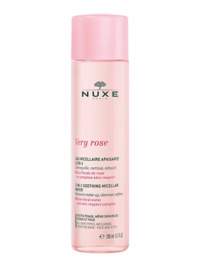 Nuxe Very Rose łagodząca woda micelarna 3w1 200ml