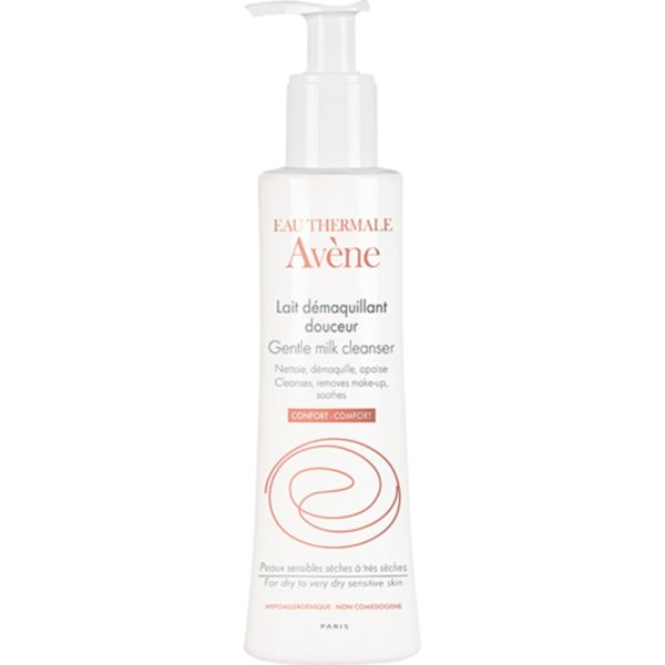 Avene Gentle Milk Cleanser łagodne mleczko do demakijażu twarzy 200ml