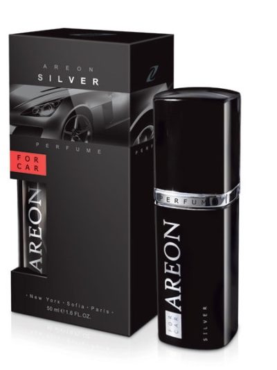 Areon Car Perfume perfumy do samochodu Silver spray 50ml