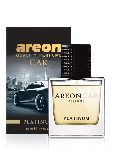 Areon Car Perfume Glass perfumy do samochodu Platinum 50ml