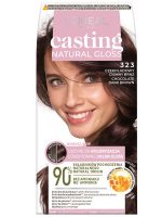 L'Oreal Paris Casting Natural Gloss farba do włosów 323 Czekoladowy Ciemny Brąz