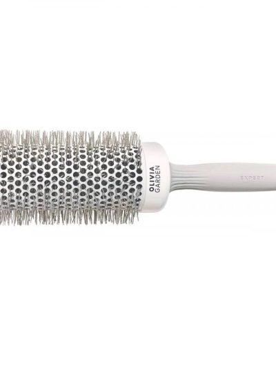 Olivia Garden Expert Blowout Speed Wavy Bristles szczotka do suszenia i modelowania włosów White/Grey 55mm