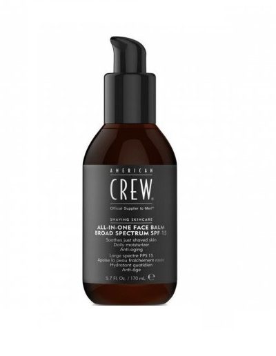 American Crew Shaving Skincare All-In-One Face Balm Broad Spectrum kojący balsam do twarzy z filtrem SPF15 170ml