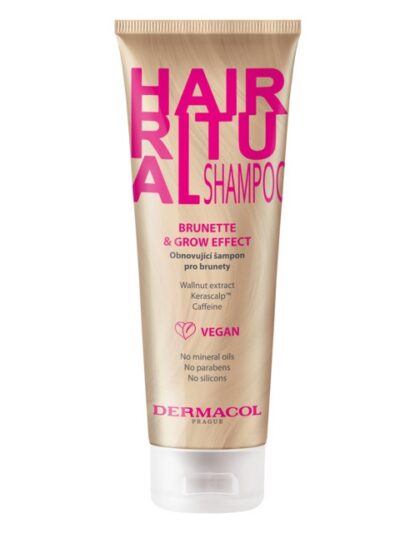 Dermacol Hair Ritual Shampoo szampon włosów Brunette & Grow Effect 250ml