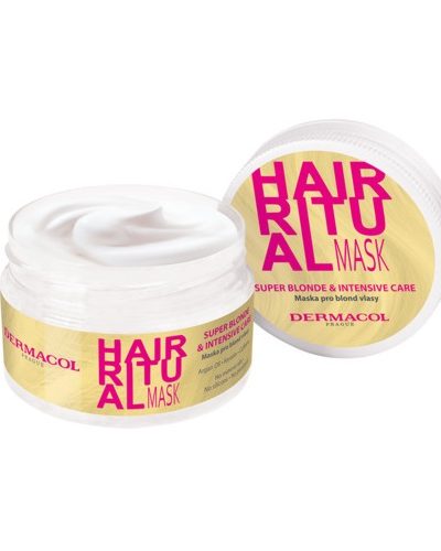 Dermacol Hair Ritual Mask maska do włosów blond Super Blonde & Intensive Care 200ml