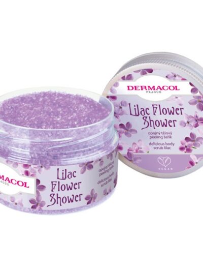 Dermacol Flower Shower Body Peeling peeling do ciała Lilac 200g