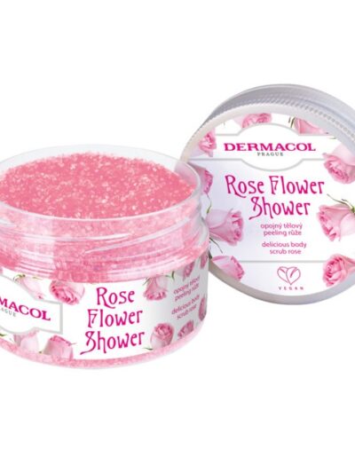 Dermacol Flower Shower Body Peeling peeling do ciała Rose 200g