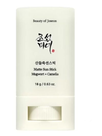 Beauty of Joseon Matte Sun Stick: Mugwort+Camelia SPF50+ matujący krem przeciwsłoneczny w sztyfcie 18g