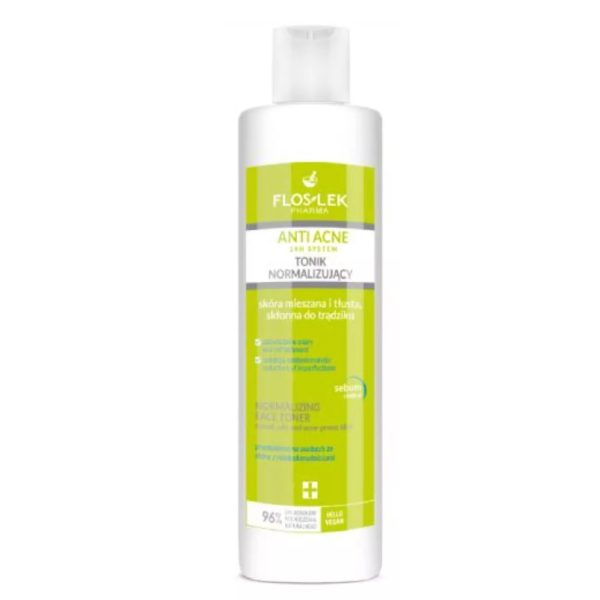 Floslek Anti-Acne 24h System tonik normalizujący 225ml
