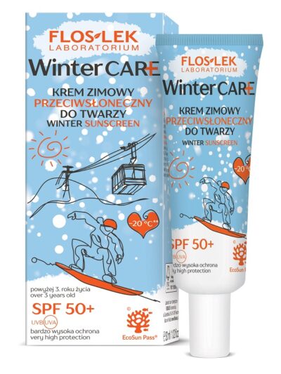 Floslek Winter Care krem zimowy przeciwsłoneczny do twarzy SPF50+ 30ml
