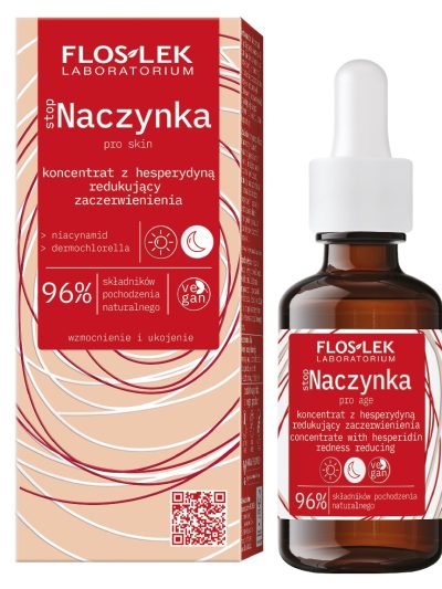 Floslek stopNaczynka koncentrat z hesperydyną redukujący zaczerwienienia 30ml