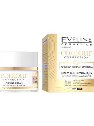 Eveline Cosmetics Contour Correction intensywnie nawilżający krem ujędrniający 40+ 50ml