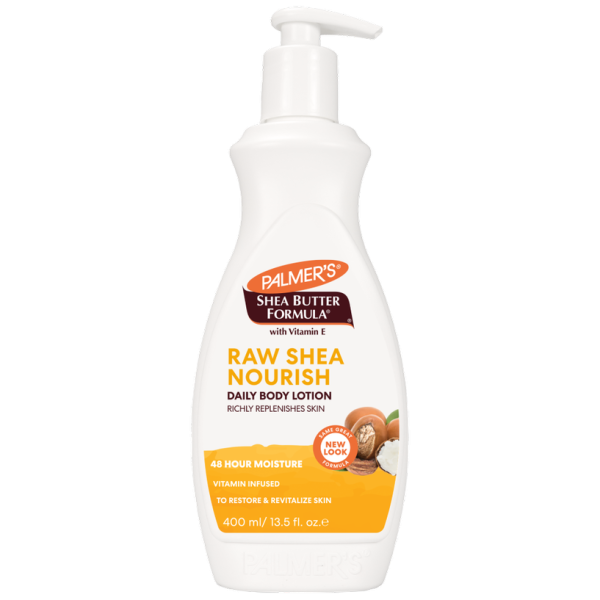PALMER'S Shea Formula Raw Shea Body Lotion pielęgnacyjny balsam do ciała z masłem shea 400ml