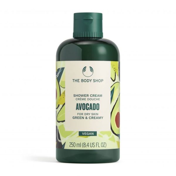 The Body Shop Shower Cream wegański kremowy żel pod prysznic Avocado 250ml
