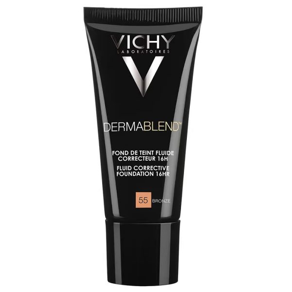 Vichy Dermablend fluid korygujący o przedłużonej trwałości 55 Bronze 30ml