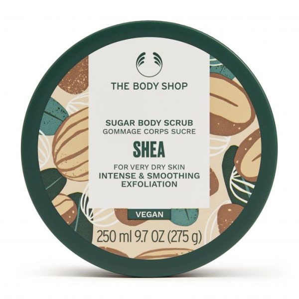 The Body Shop Body Scrub wegański peeling do ciała Shea 250ml