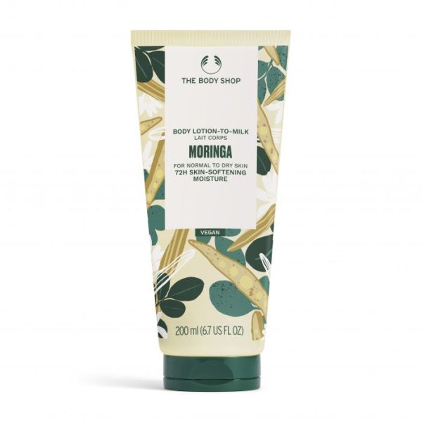 The Body Shop Body Lotion wegański balsam do ciała Moringa 200ml