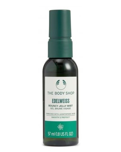 The Body Shop Bouncy Jelly Mist żelowa mgiełka do twarzy Edelweiss 57ml