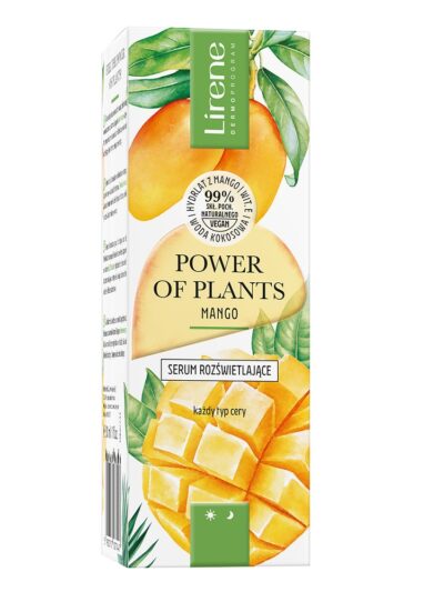 Lirene Power of Plants serum rozświetlające Mango 30ml