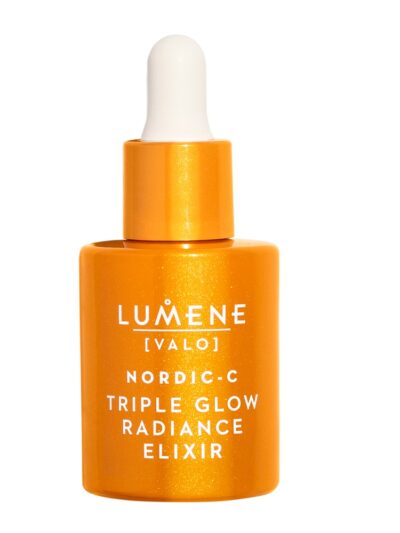 Lumene Nordic-C Valo Triple Glow Radiance Elixir rozświetlający eliksir do twarzy z witaminą C 30ml