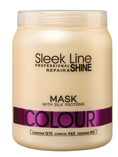 Stapiz Sleek Line Colour Mask maska z jedwabiem do włosów farbowanych 1000ml