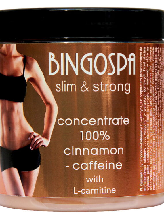 BingoSpa Slim & Strong koncentrat 100% cynamonowo-kofeinowy z L-karnityną 250g