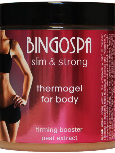 BingoSpa Slim & Strong termożel do ciała z kompleksem ujędrniającym i borowiną 250g