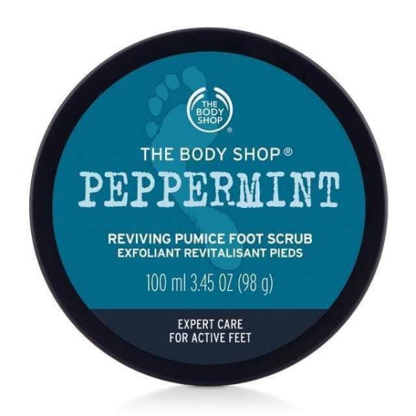 The Body Shop Soothing Foot Scrub peeling do stóp Peppermint 100ml