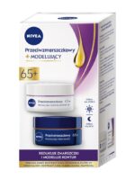 Nivea 2 Pack Przeciwzmarszczkowy + Modelujący krem na dzień i krem na noc 65+ 2x50ml