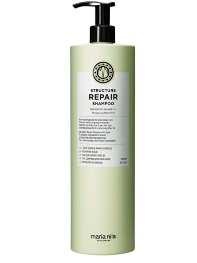 Maria Nila Structure Repair Shampoo szampon do włosów suchych i zniszczonych 1000ml