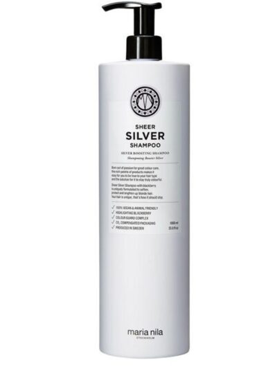 Maria Nila Sheer Silver Shampoo szampon do włosów blond i rozjaśnianych 1000ml