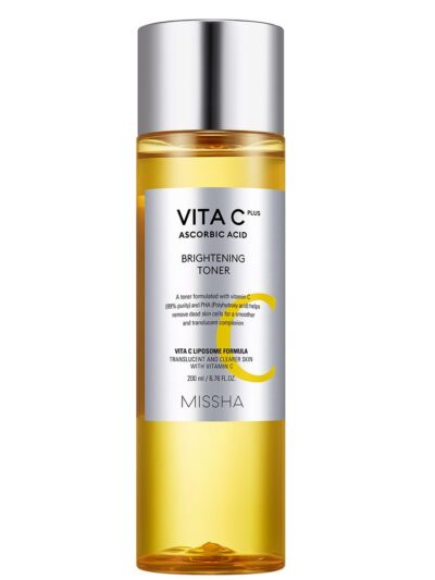 Missha Vita C Plus Brightening Toner rozjaśniający tonik z witaminą C 200ml