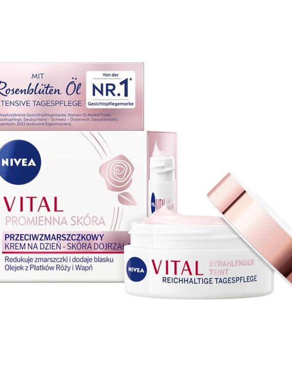 Nivea Vital Promienna Skóra przeciwzmarszczkowy krem na dzień 50ml