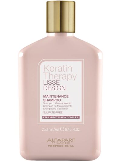 Alfaparf Keratin Therapy Lisse Design szampon po keratynowym prostowaniu włosów 250ml