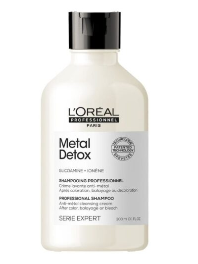 L'Oreal Professionnel Serie Expert Metal Detox Shampoo szampon zabezpieczający włosy po zabiegu koloryzacji 300ml