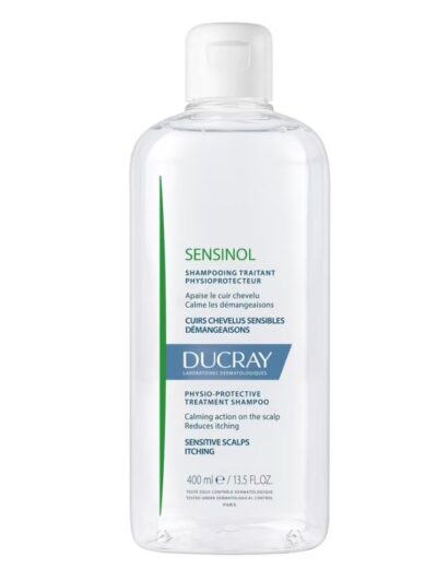DUCRAY Sensinol Physio-Protective Treatment Shampoo szampon fizjoochronny do włosów 400ml