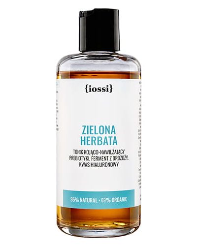 Iossi Zielona Herbata tonik kojąco-nawilżający do twarzy 200ml